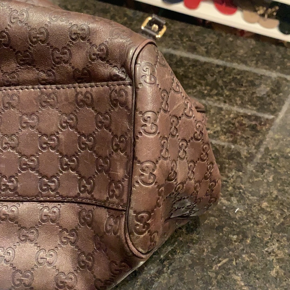 GUCCI Sukey Tote Guccissima Leather XL bag - Picture 9 of 14
